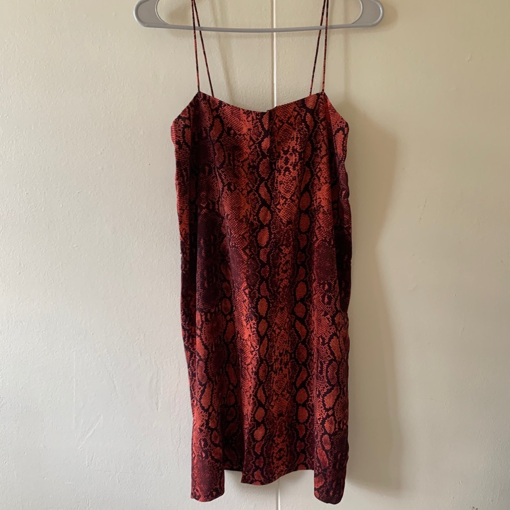 Acacia Red Python Sina Dress - Picture 2 of 3
